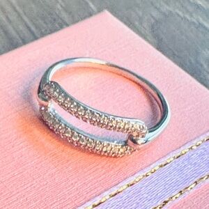 925 Silver Pavé Ring